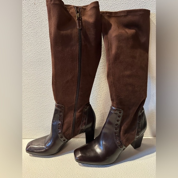 FRANCO SARTO Katherine Knee High Boots Size 9 - Picture 6 of 6